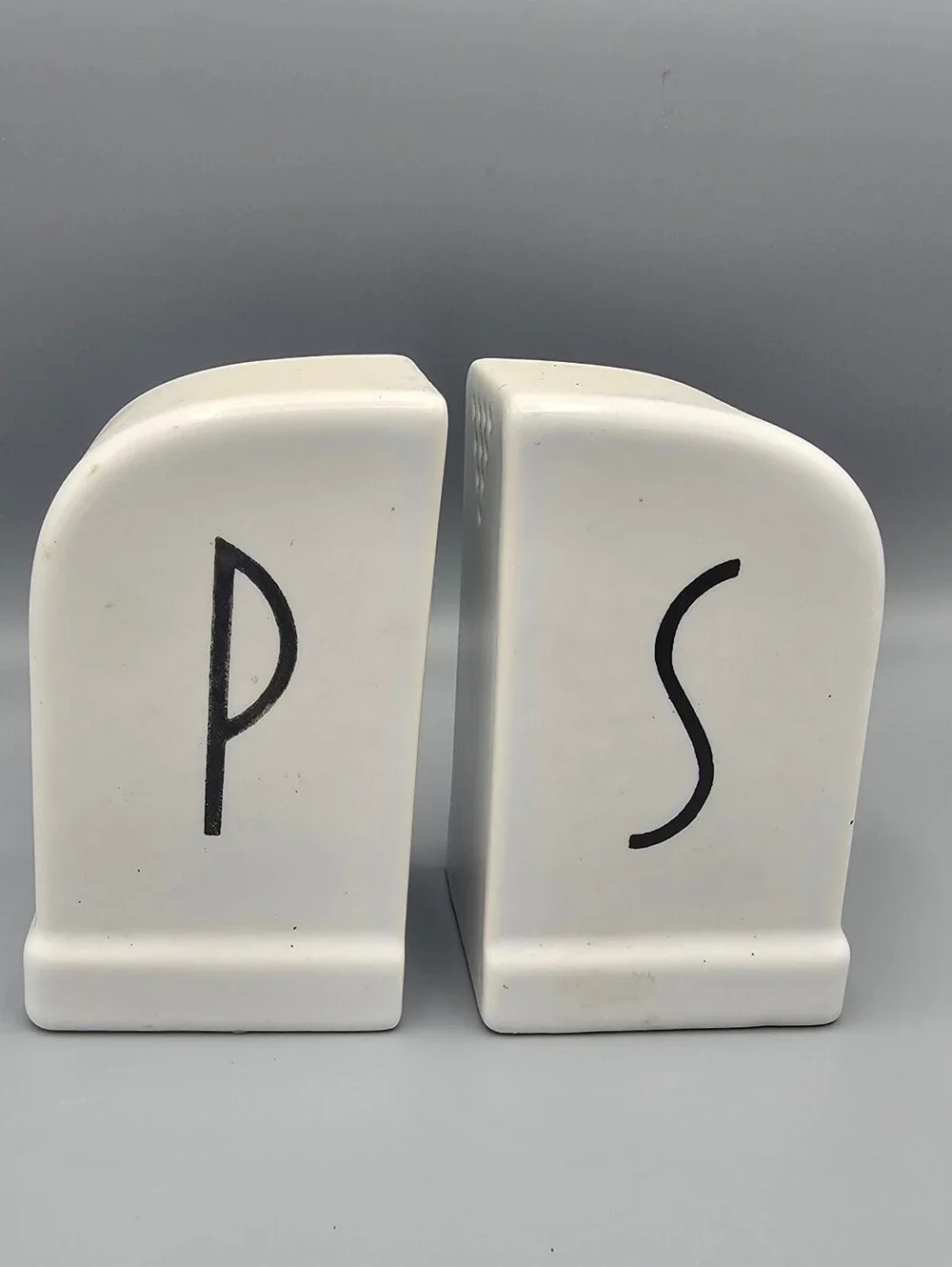 Vintage Ceramic Salt and Pepper Shakers Set